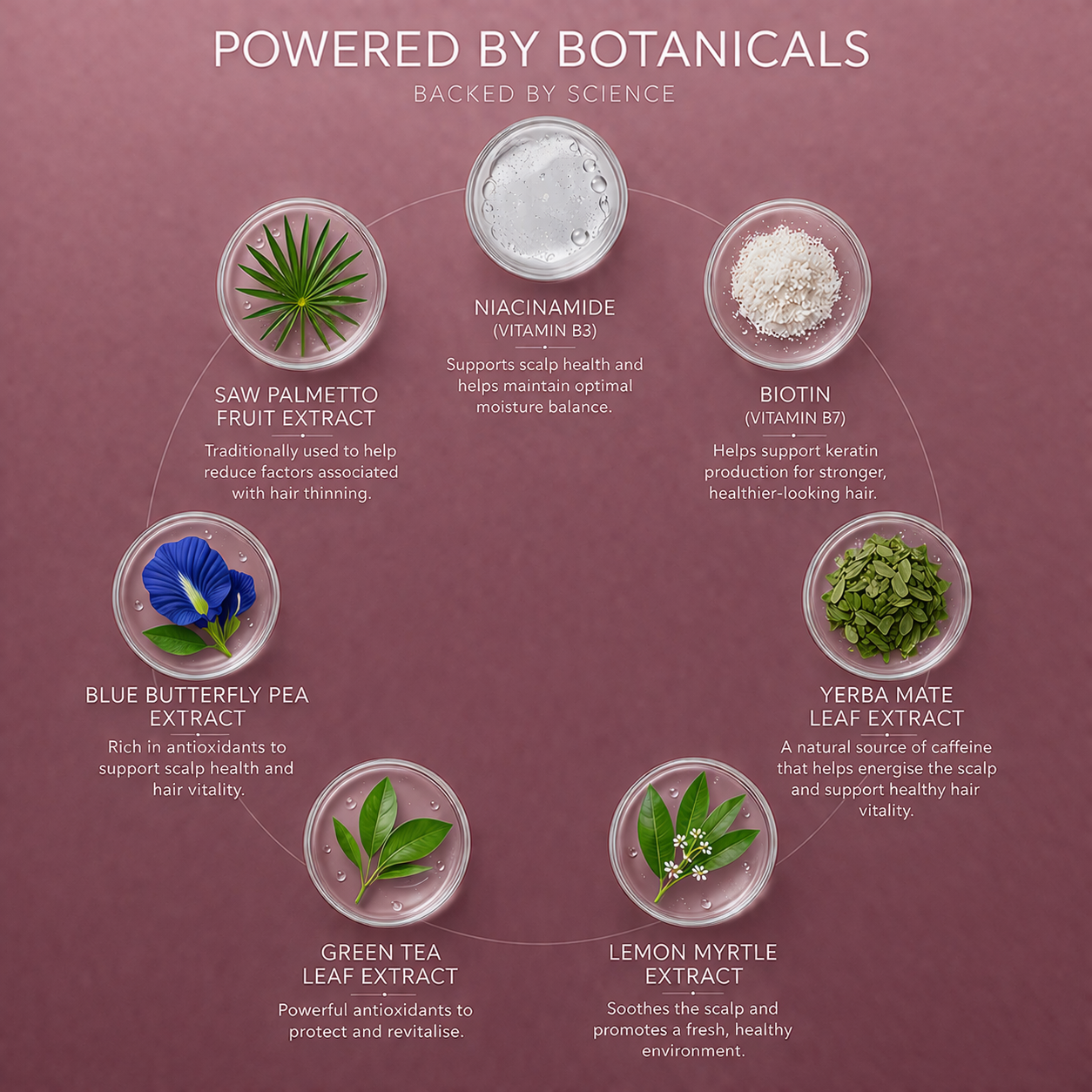 Powered by botanicals and science