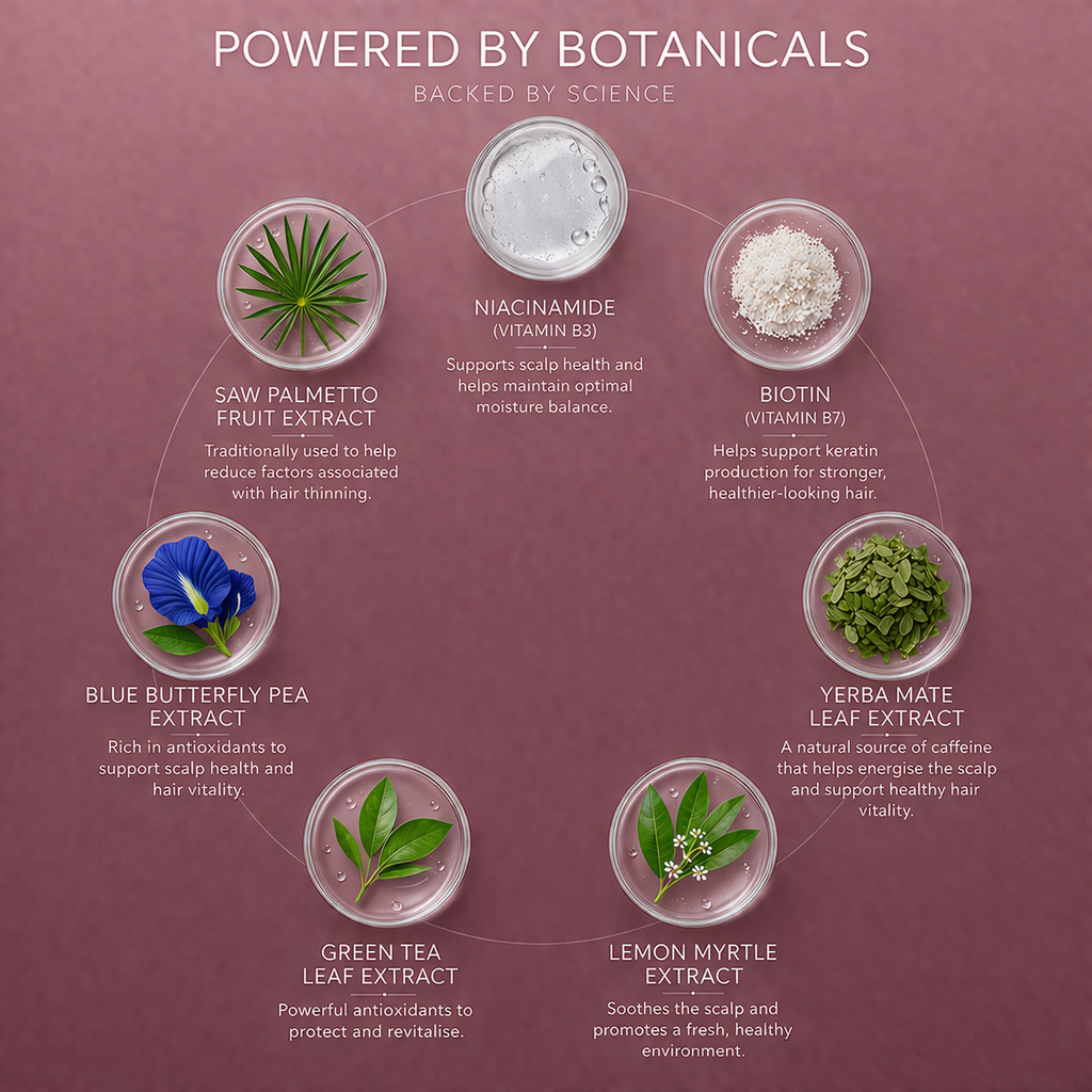 Powered by botanicals and science
