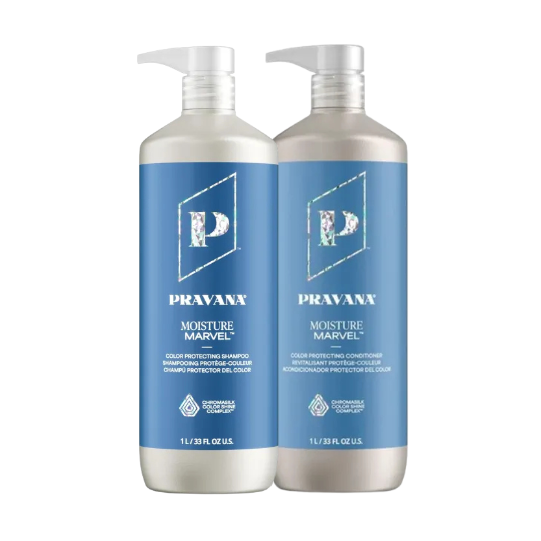 Pravana Moisture Marvel Shampoo & Conditioner 1000ml Duo