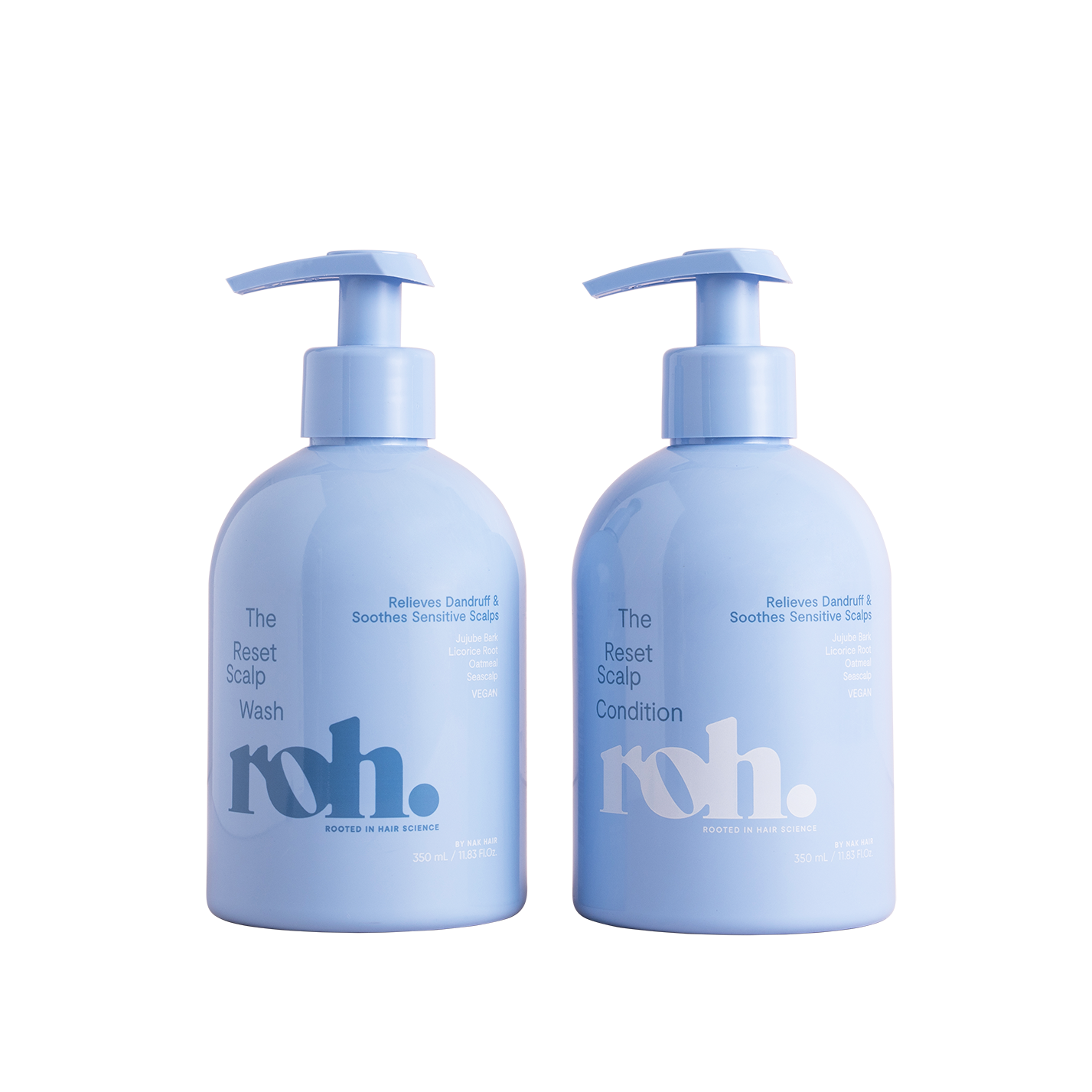 NAK Hair ROH Reset Scalp 350ml Duo - Salon Warehouse