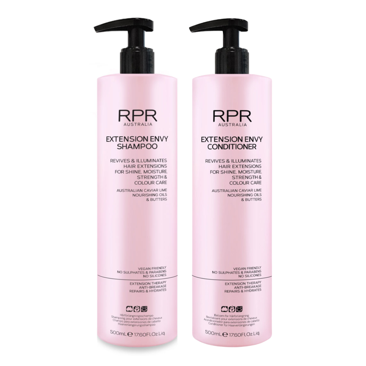 RPR Extension Envy Shampoo & Conditioner Duo 500ml