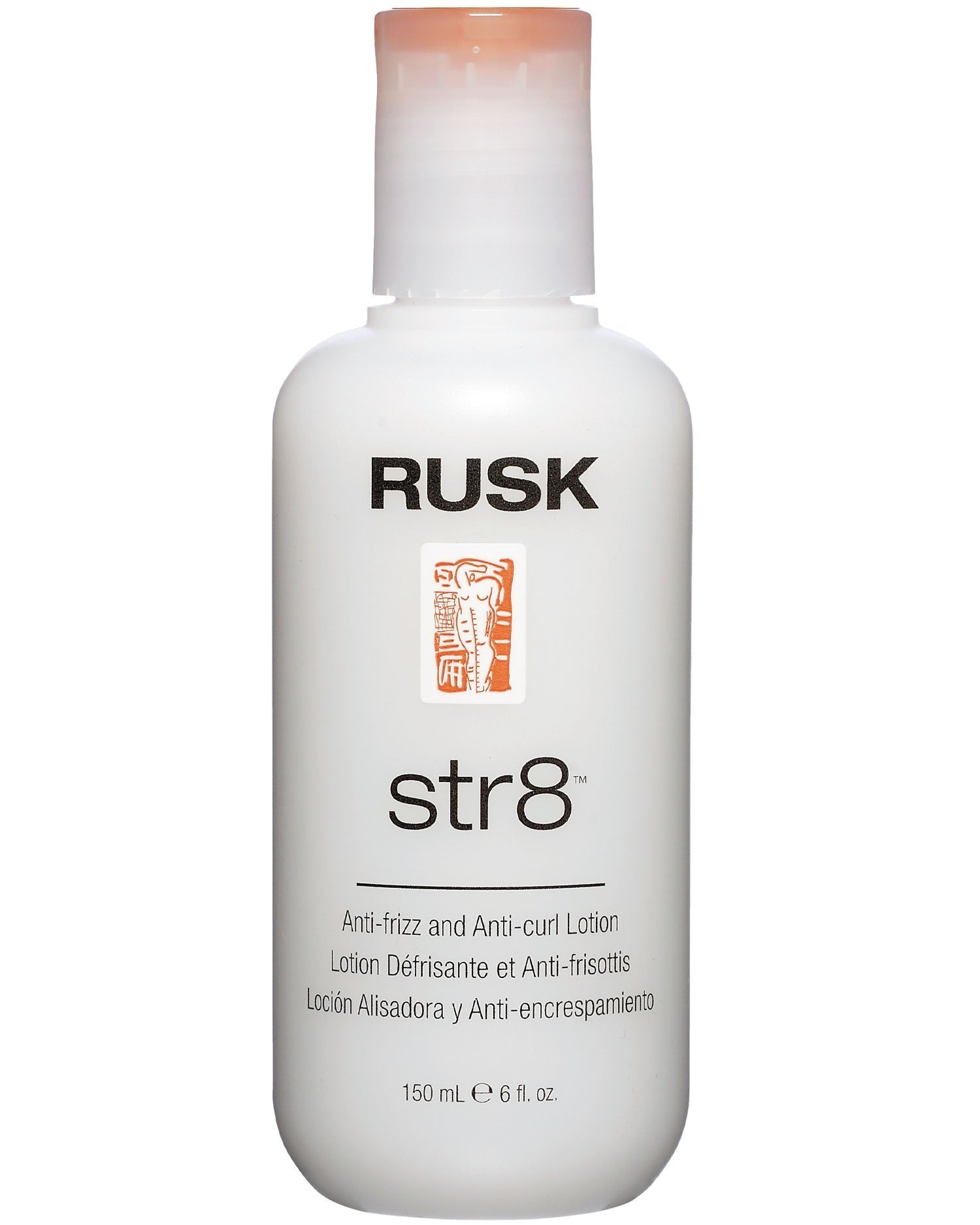Rusk Str8 Anti-Frizz And Anti-Curl Lotion 6 Oz. 