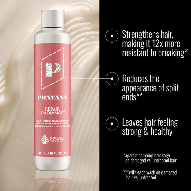 Pravana Repair Radiance Shampoo & Conditioner 1000ml Duo