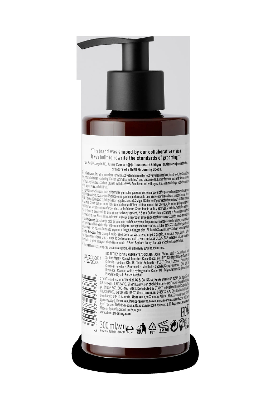 STMNT Grooming Goods All In One Cleanser 300mL - Salon Warehouse