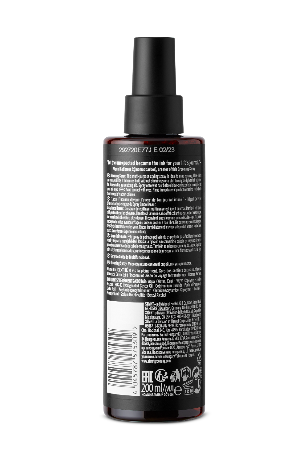 STMNT Grooming Goods Grooming Spray 200mL - Salon Warehouse