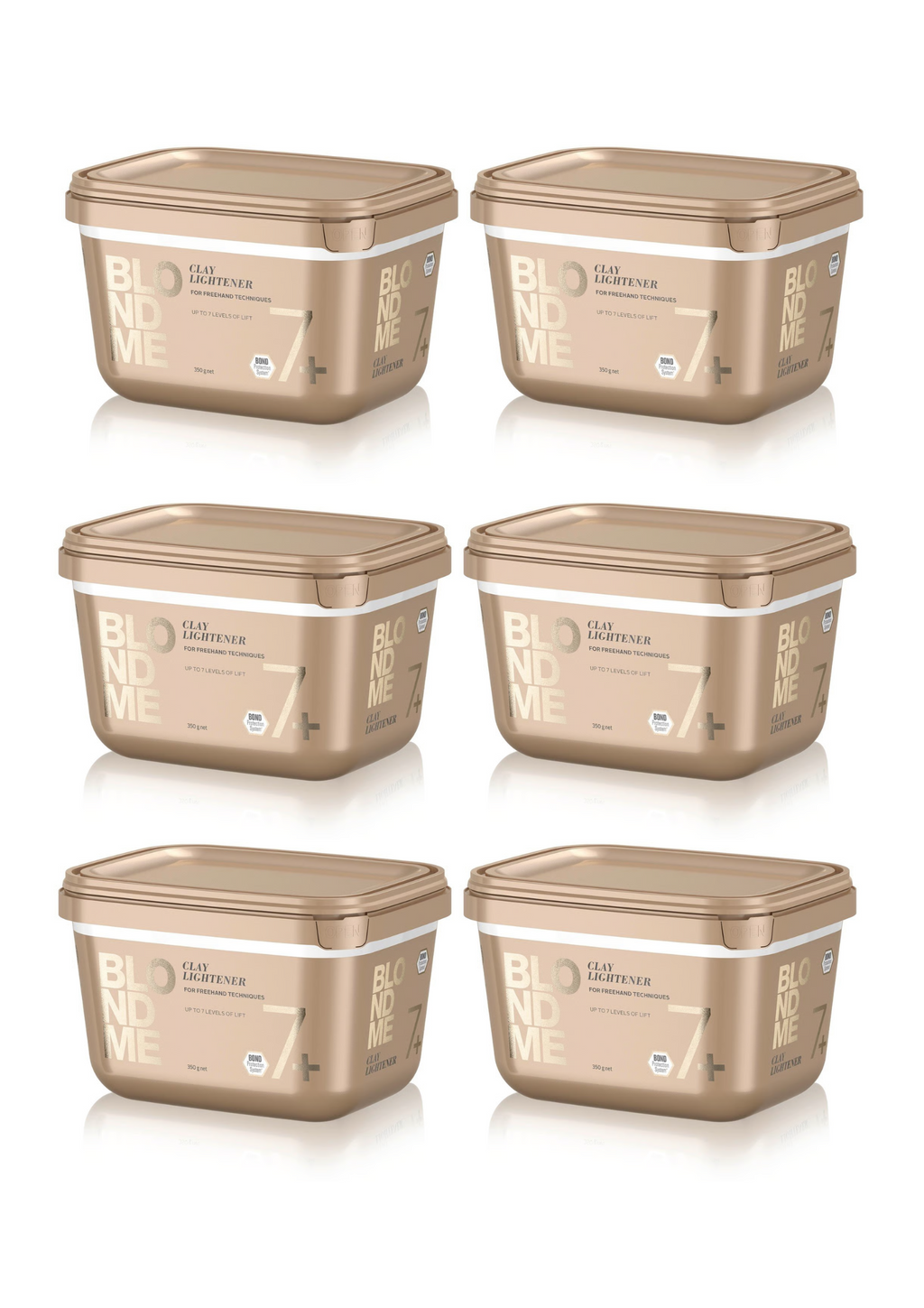 Schwarzkopf Professional BlondMe Clay lightener 350g 6 Pack - Salon Warehouse 