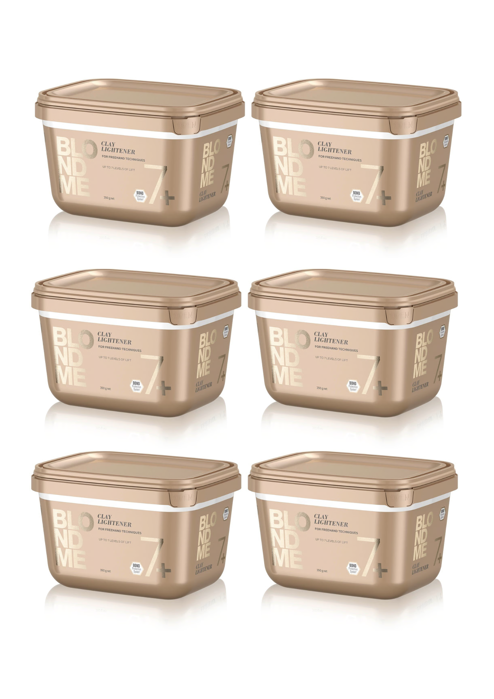 Schwarzkopf Professional BlondMe Clay lightener 350g 6 Pack - Salon Warehouse 