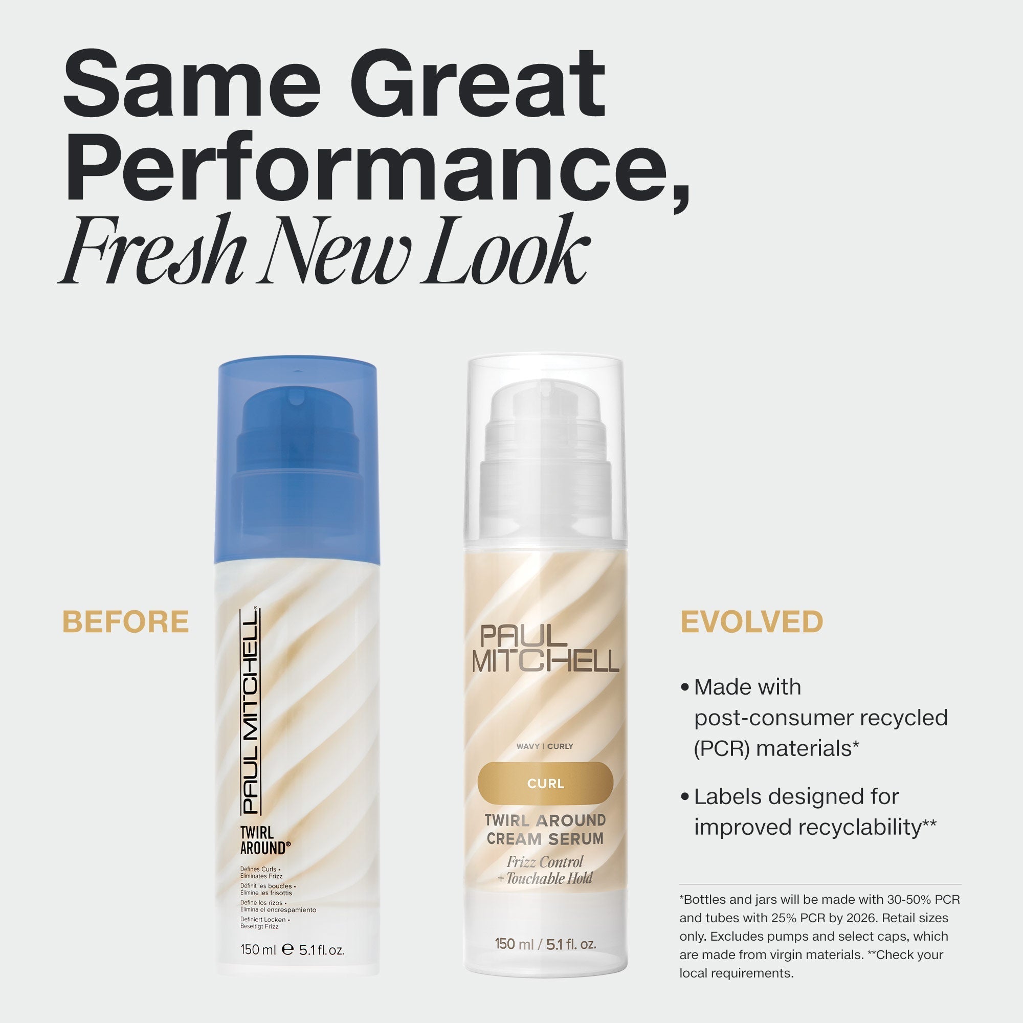 Paul Mitchell Curl Twirl Around Cream Serum 150ml Trio