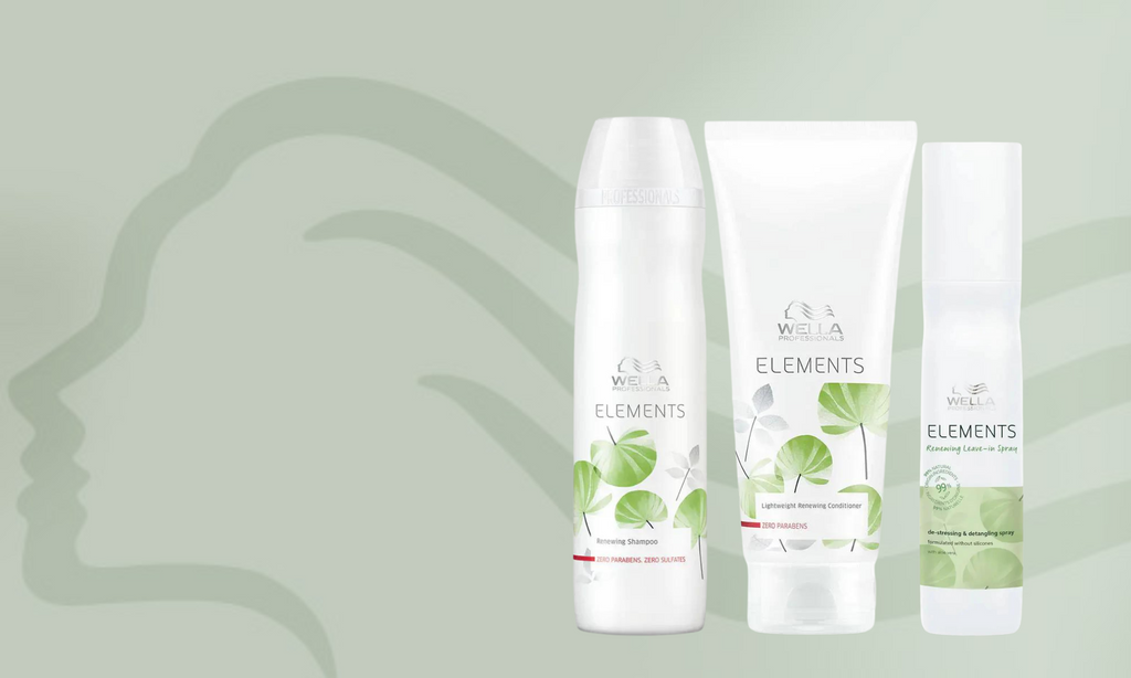 Wella Elements Shampoo, Conditioner & Leave-In Spray Trio Pack - Salon Warehouse