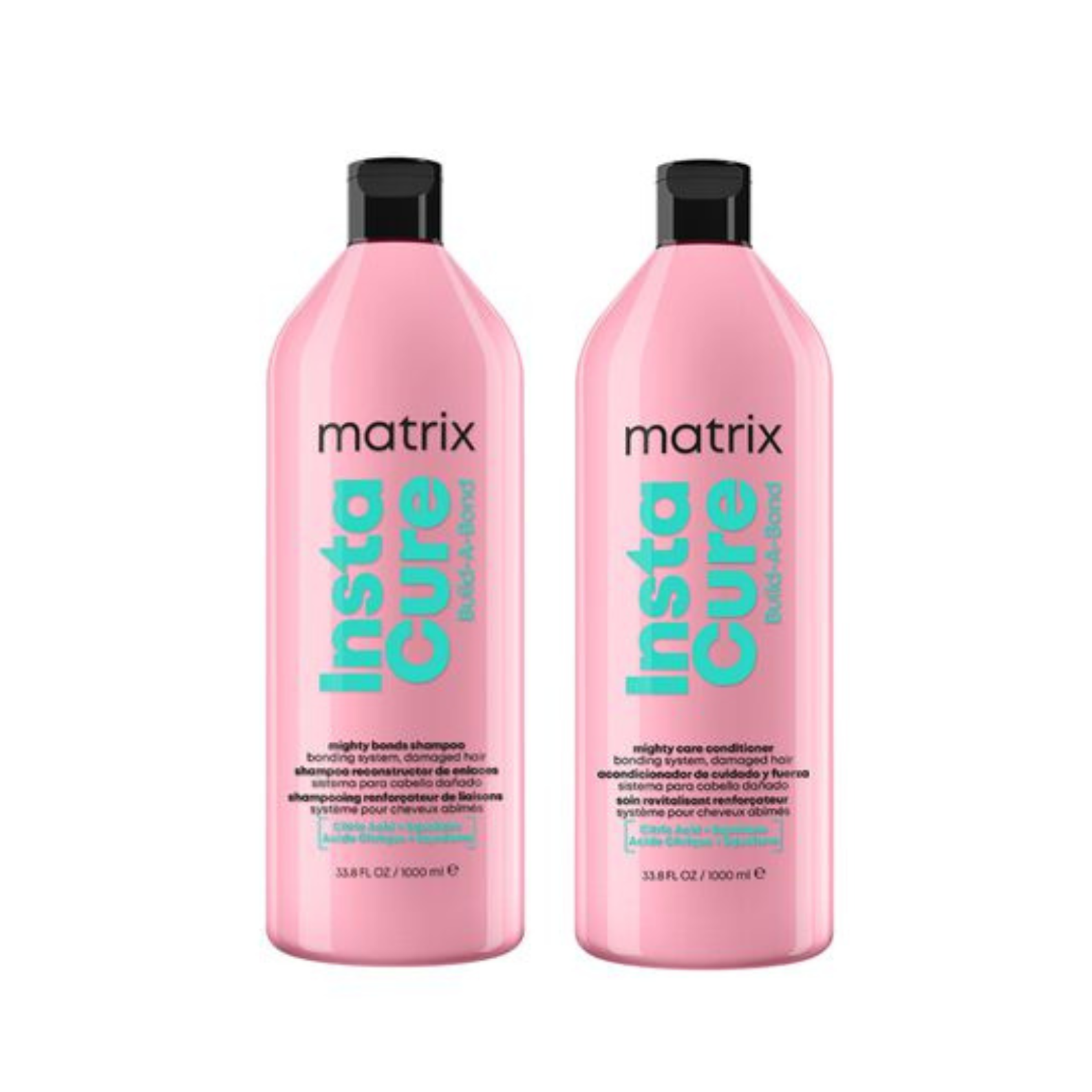 Matrix Instacure Build-A-Bond Shampoo & Conditioner 1000ml Duo - Salon Warehouse