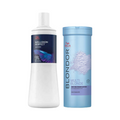 Wella Blondor Lightening Powder 400g & 9% Creme Developer 1000ml Duo