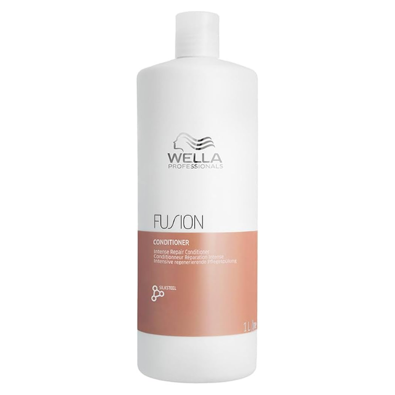 Wella Fusion Intense Repair Shampoo, Conditioner & Pumps 1000ml Pack