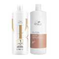 Wella Professionals Oil Reflection Luminous Reveal Shampoo & Fusion Conditioner 1000ml Duo