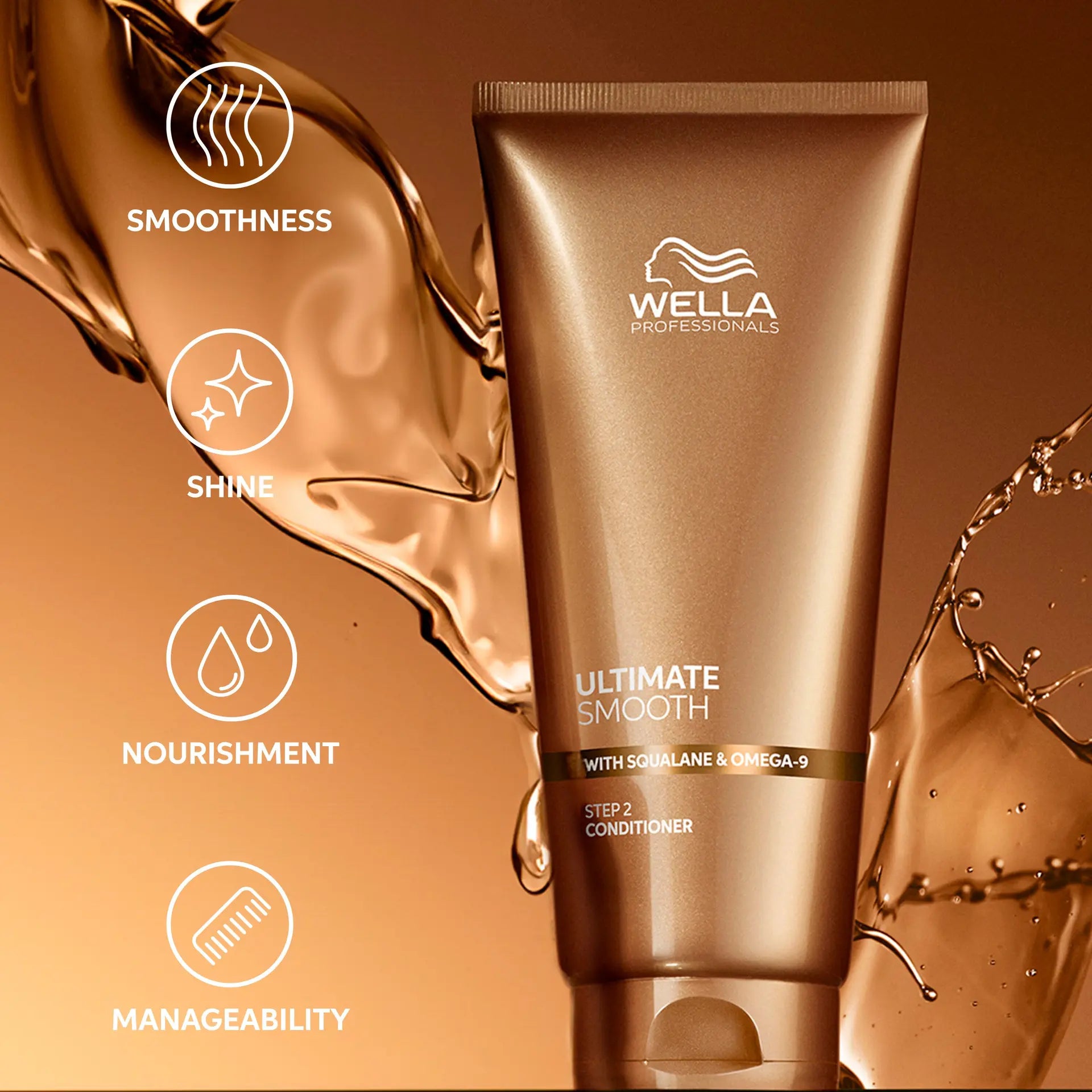 Wella Professionals Ultimate Smooth Conditioner 200ml - Salon Warehouse
