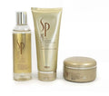 Wella SP LuxeOil Shampoo, Conditioner 200ml & Keratin Restore Mask 150ml Trio Pack