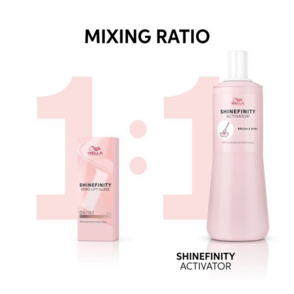 Wella Shinefinity Activator For Bottle Usage 2% 60ml