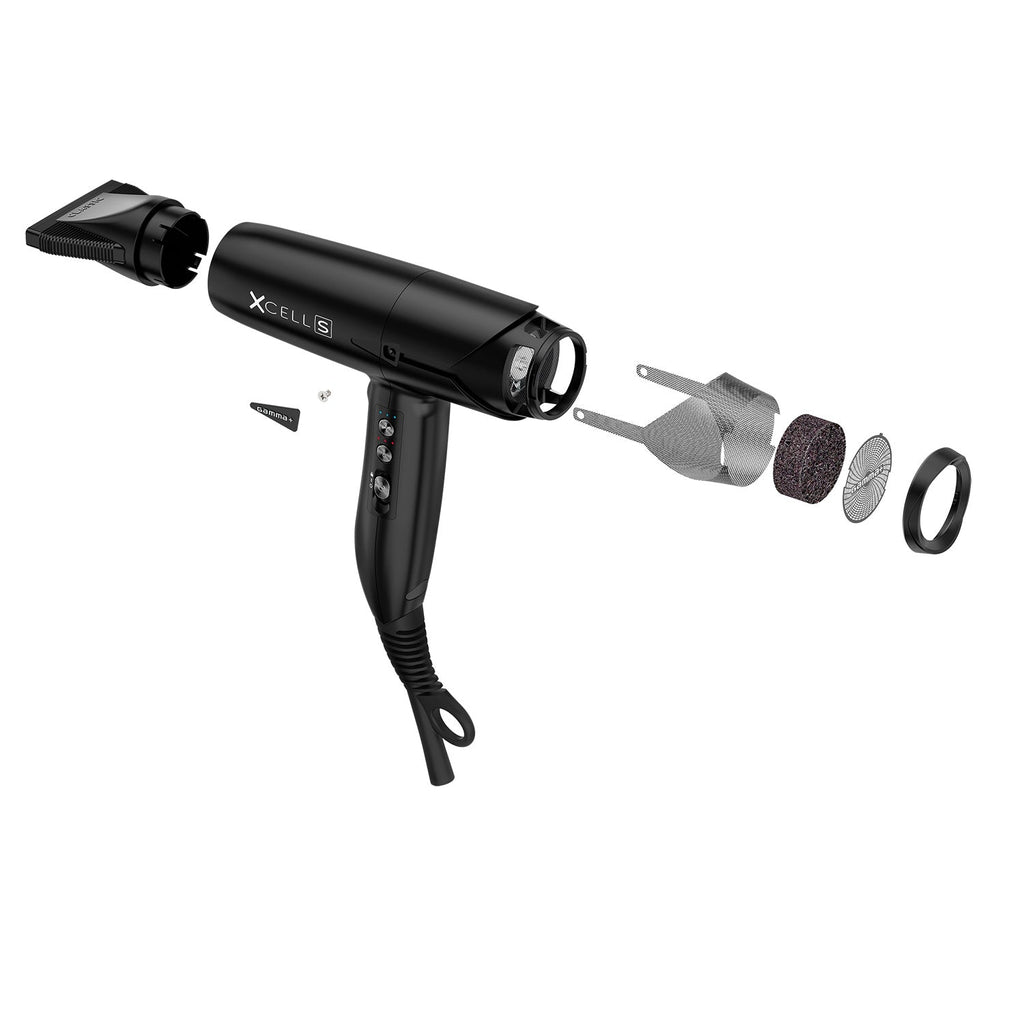 Gamma+ Xcel S Dryer Black