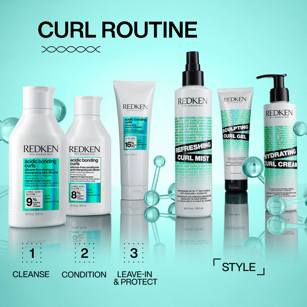 Redken Acidic Bonding Curls - Shampoo & Conditioner 300mL Duo