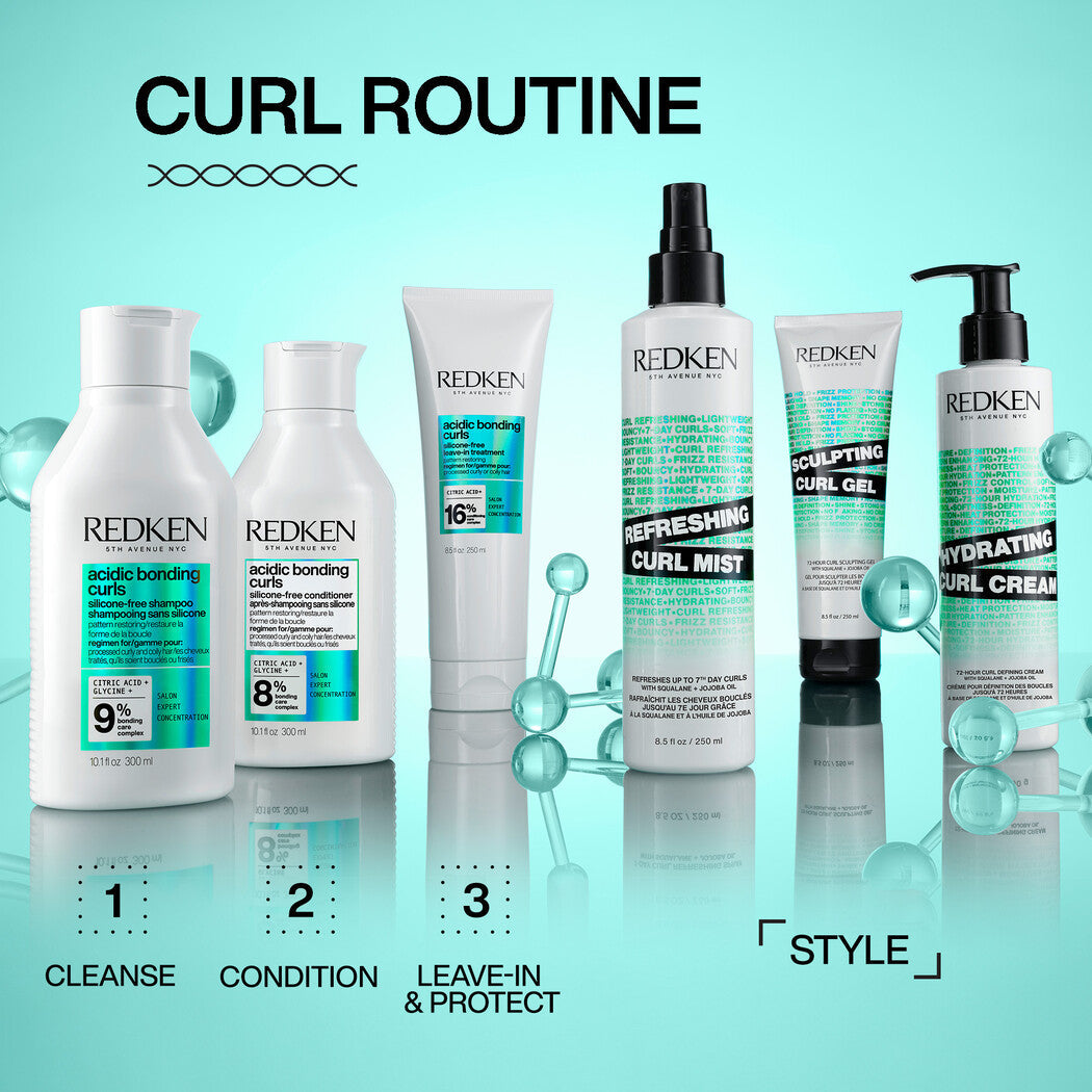 Redken Acidic Bonding Curls - Curl Protection & Control Set