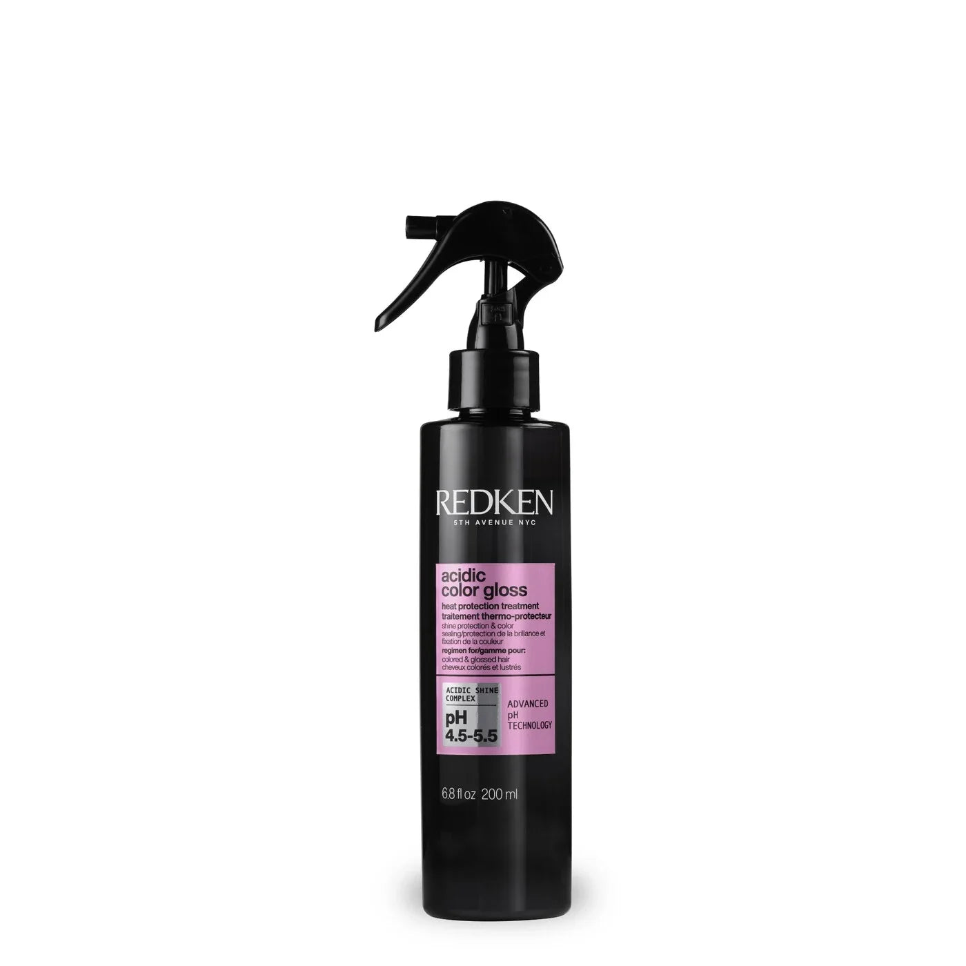 Acidic Color Gloss Heat Protection Leave-In Treatment 200ml - Salon Warehouse