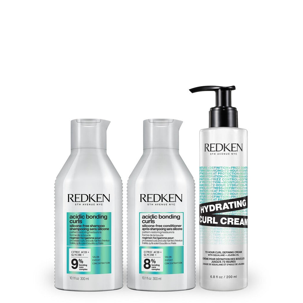 Redken Acidic Bonding Curls - Curl Defining Trio