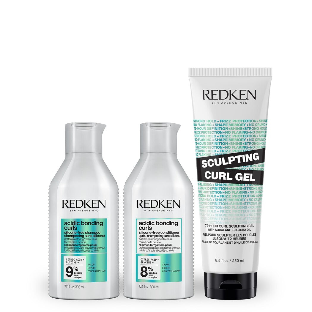 Redken Acidic Bonding Curls - Curl Holding Trio