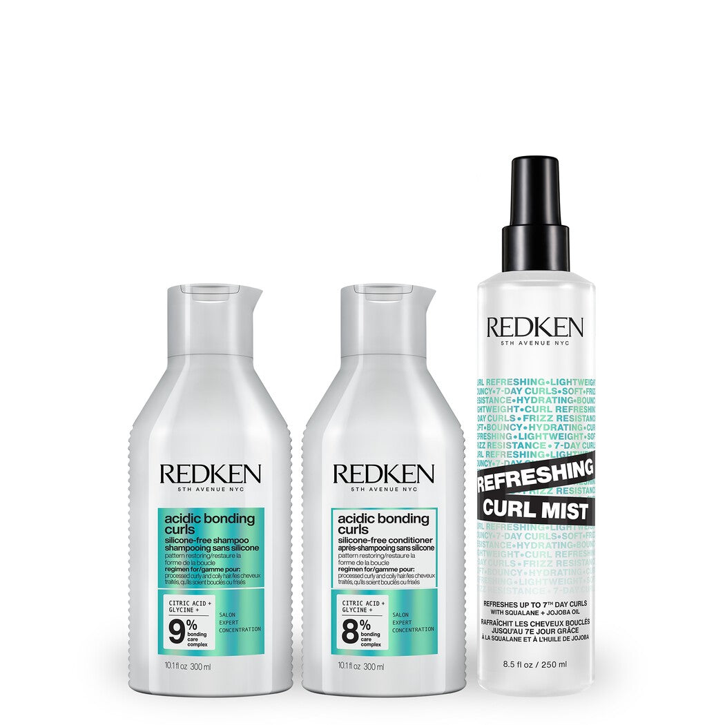 Redken Acidic Bonding Curls - Curl Refreshing Trio