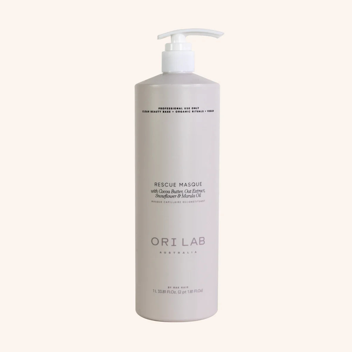 NAK Hair ORI Rescue Masque 1000ml - Salon Warehouse