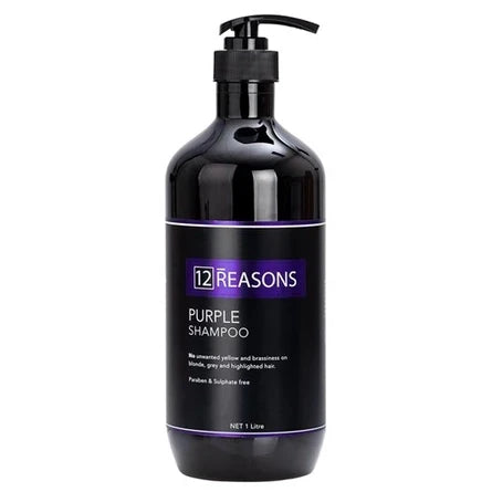 12 Reasons Purple Shampoo & Conditioner 1000ml Duo - Salon Warehouse
