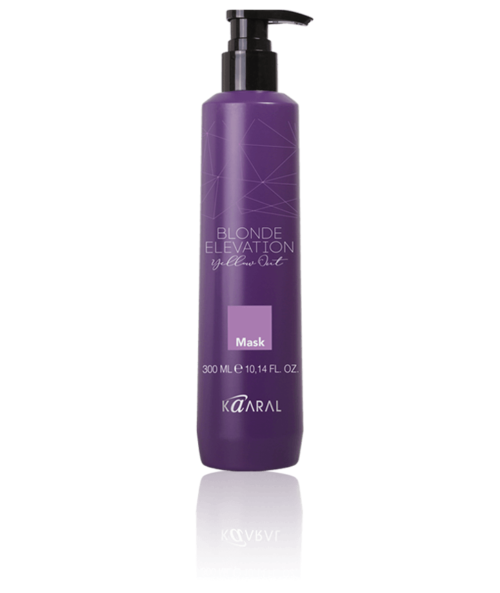 Kaaral Blonde Elevation Yellow Out Mask 300ml - Salon Warehouse