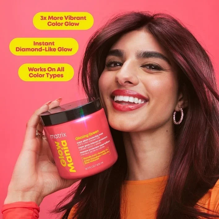 Matrix Glow Mania Super Gloss Protecting Mask 500ml - Salon Warehouse