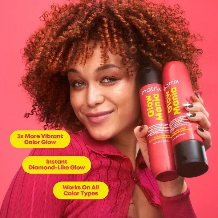 Matrix Glow Mania Colour Protecting Shampoo 300ml Trio - Salon Warehouse