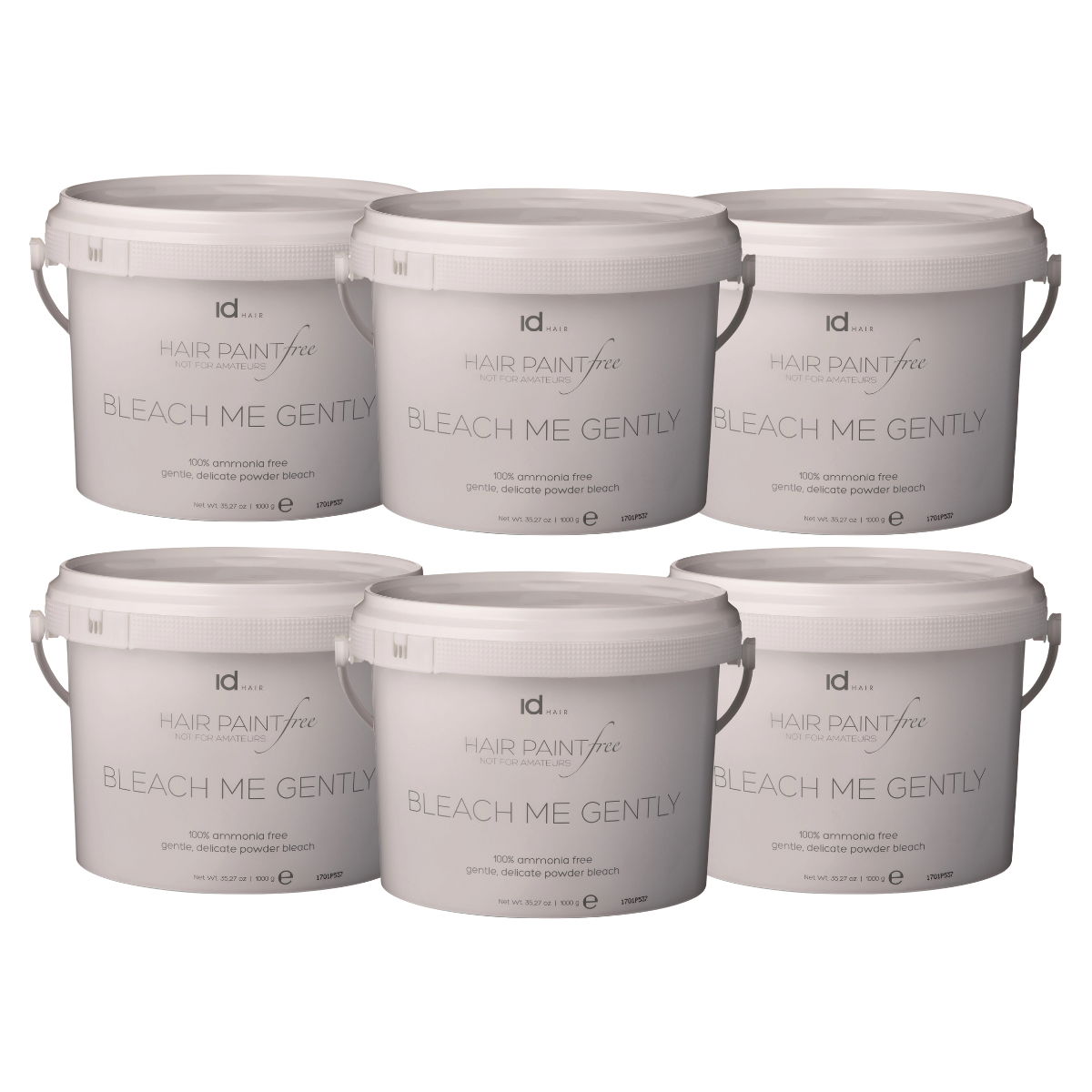 idHAIR Bleach Me Gently 6 X 1000g Bundle