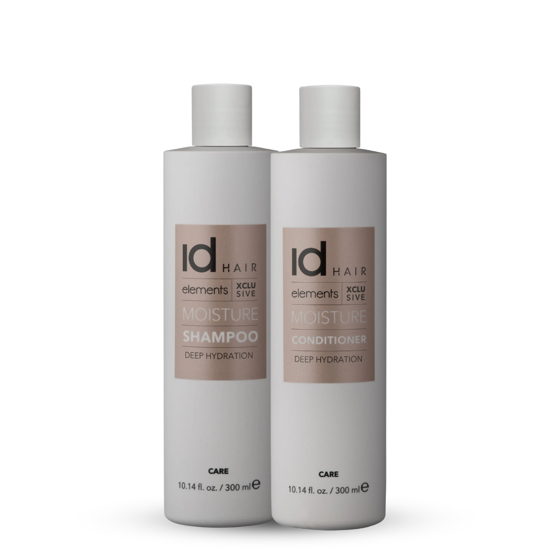 idHAIR Elements Xclusive Moisture Shampoo & Conditioner 300ml Duo
