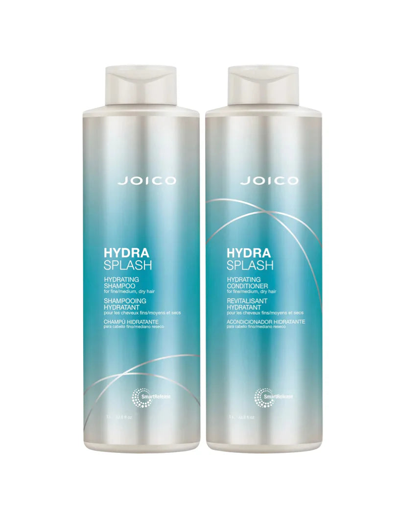 Joico Hydrasplash Hydrating Shampoo and Conditioner 1000ml Duo - Salon Warehouse