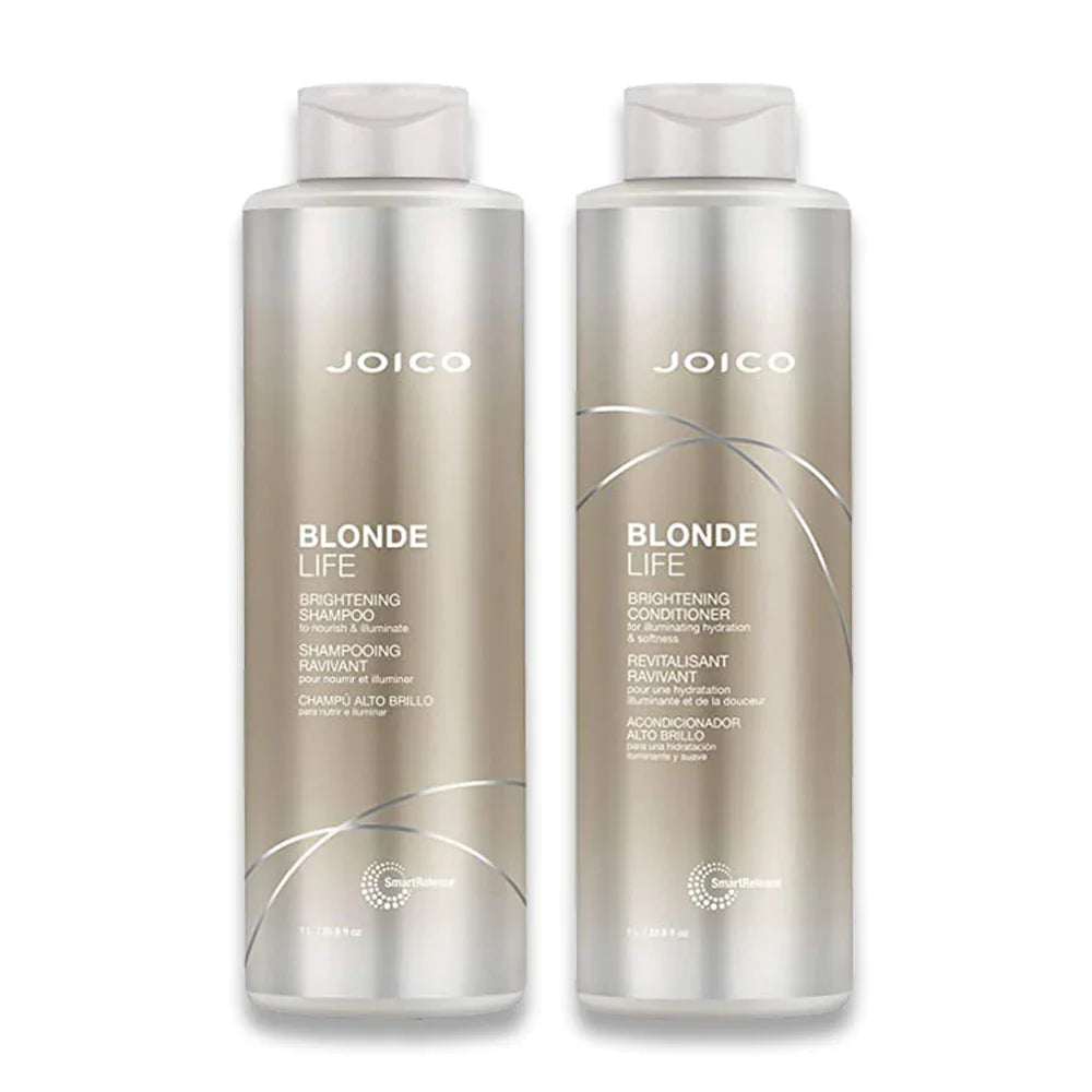 Joico Blonde Life Brightening Shampoo and Conditioner 1000ml Duo - Salon Warehouse