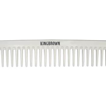 KING BROWN Texture Comb - White
