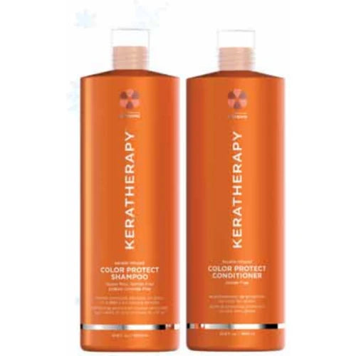 Keratherapy Duo Colour Protect Shampoo and Conditioner 1 Litre
