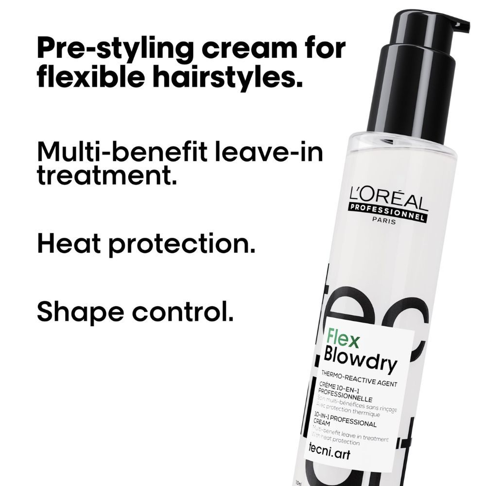 L'Oréal Tecni.Art Flex Blowdry Cream 150ml - NEW LOOK