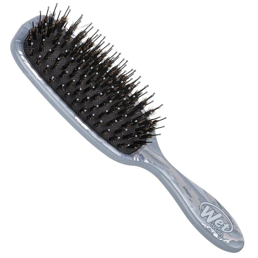 WetBrush Shine Enhancer Metallic Marble Silver - Salon Warehouse