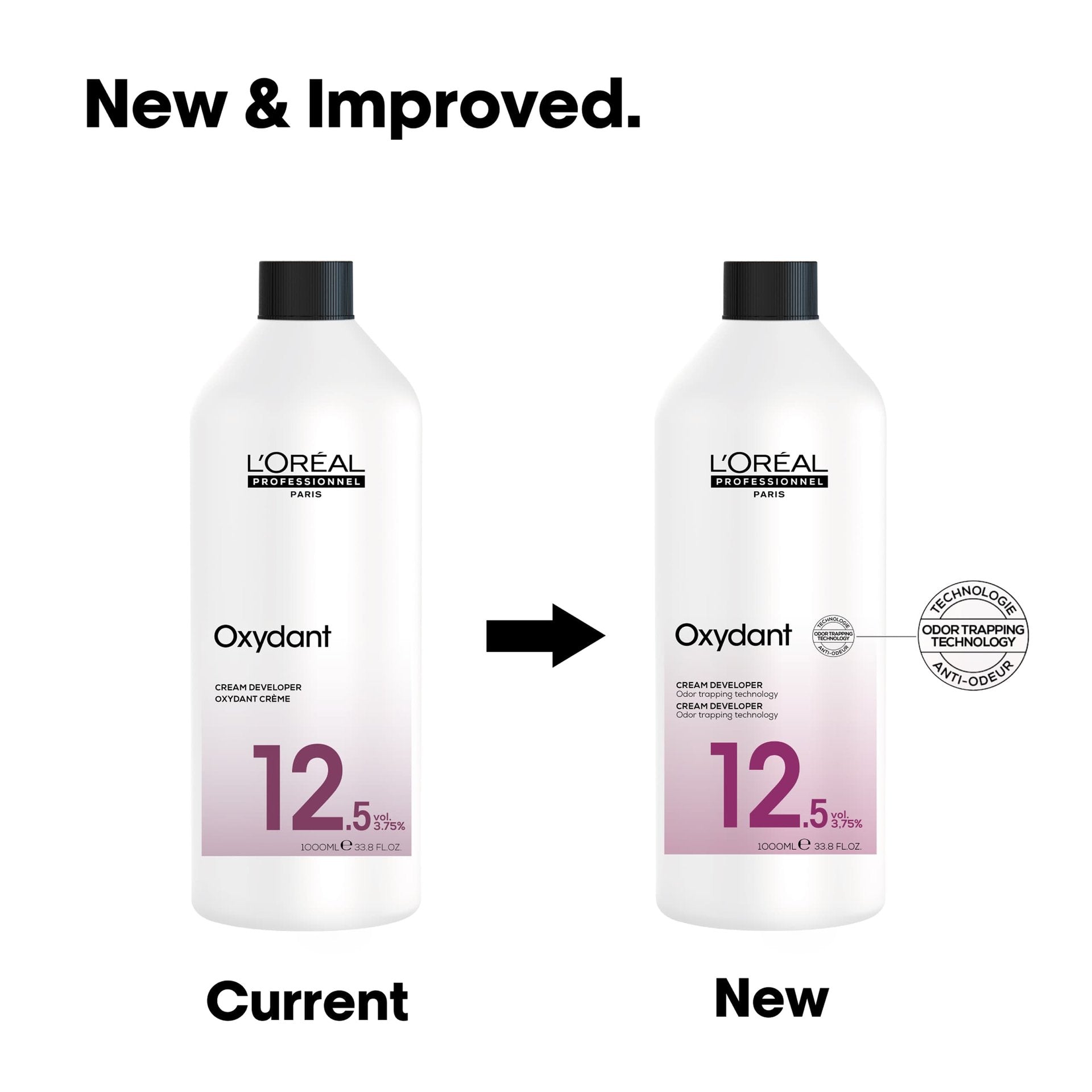 L'Oreal Crème Oxydant Peroxide Developer 1000ml NEW