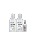 Redken Acidic Bonding Concentrate Shampoo 300ml, Conditioner 300ml & 24/7 Night and Day Serum 100ml Trio
