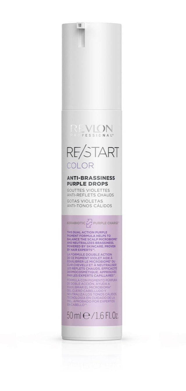 Revlon Re/Start Color Anti-Brassiness Purple Drops 50ml - Salon Warehouse