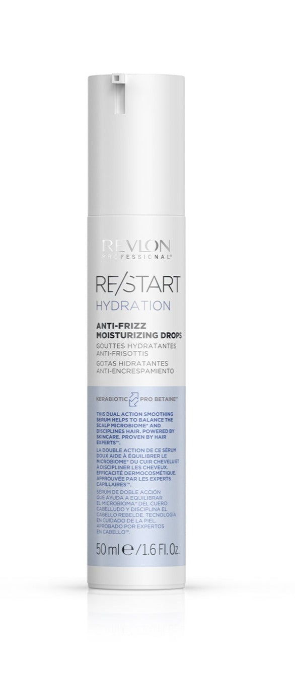 Revlon Re/Start Hydration Anti-Frizz Moisturising Drops 50ml - Salon Warehouse
