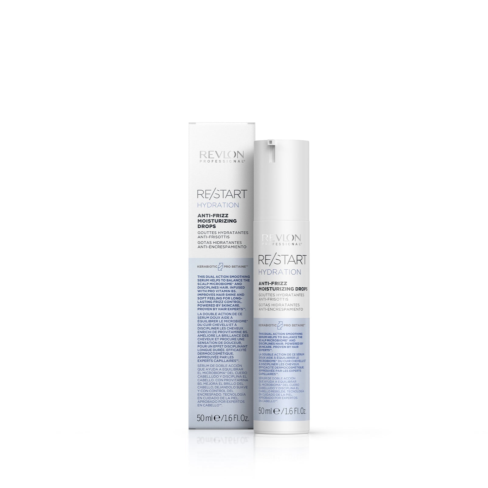 Revlon Re/Start Hydration Anti-Frizz Moisturising Drops 50ml - Salon Warehouse
