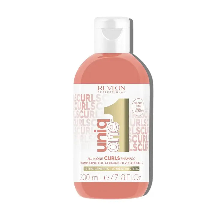 Revlon Professional UniqOne All In One Curls Shampoo 230ml - Salon Warehouse