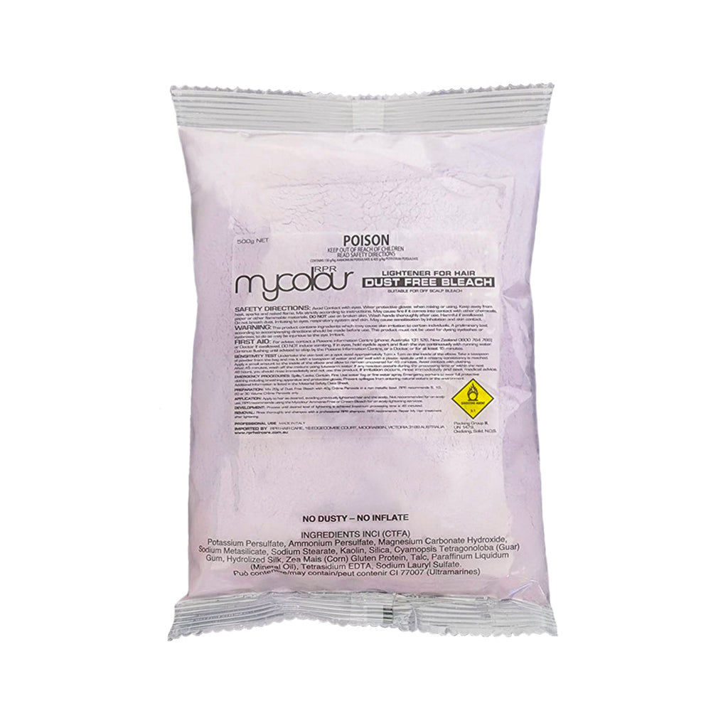 RPR MyColour Dust Free Violet Bleach Powder 500g x 6 Value Pack - Salon Warehouse