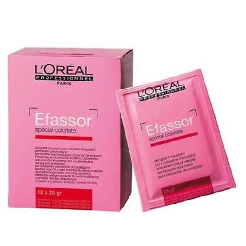 L'Oreal Efassor Lightening Sachets 12x28g - Salon Warehouse