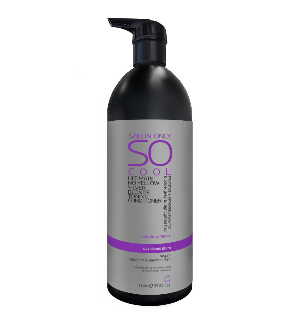 Salon Only SO Cool Ultimate Toning Conditioner 1000ml - Salon Warehouse