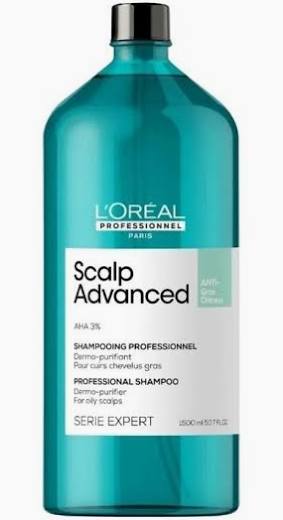 L'Oréal Professionnel Serie Expert Scalp Advanced Anti-Oiliness Shampoo 1500ml - Salon Warehouse
